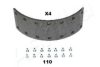 NISSA 440769X126 Brake Shoe Set